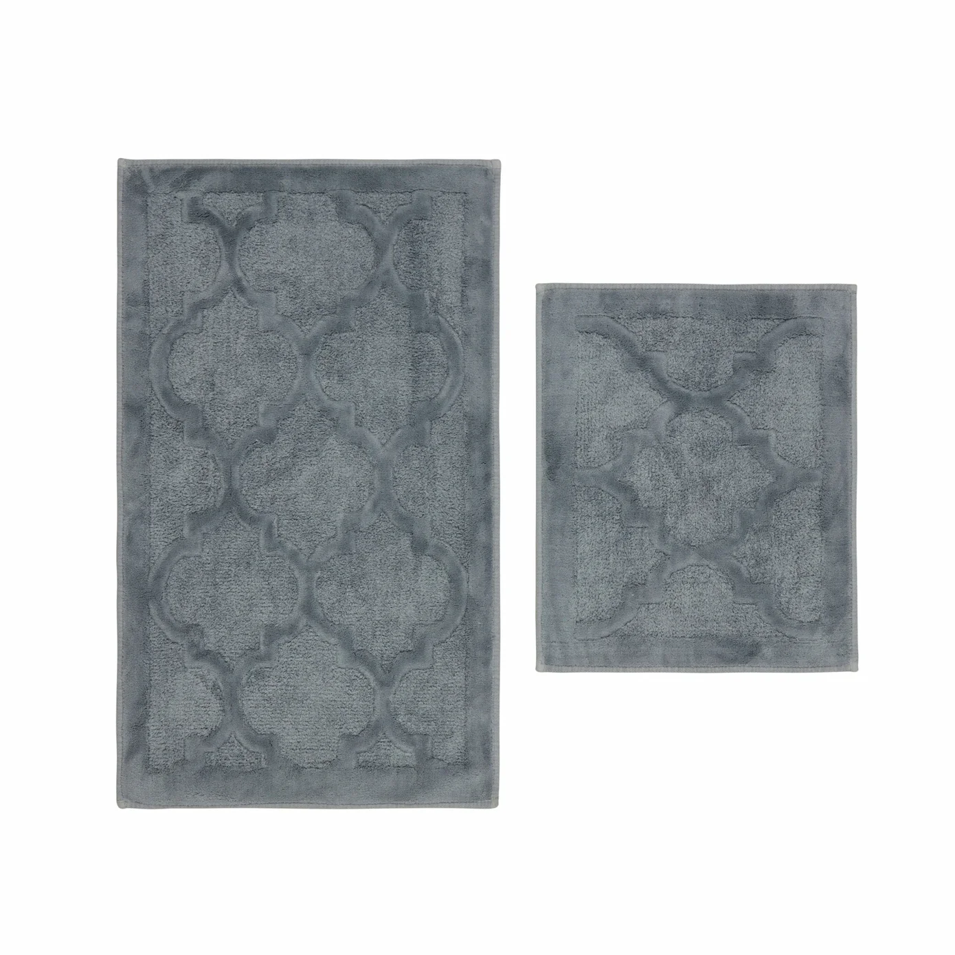 Nautica Home Katy 2-Piece Bath Mat, Grey - Image 2