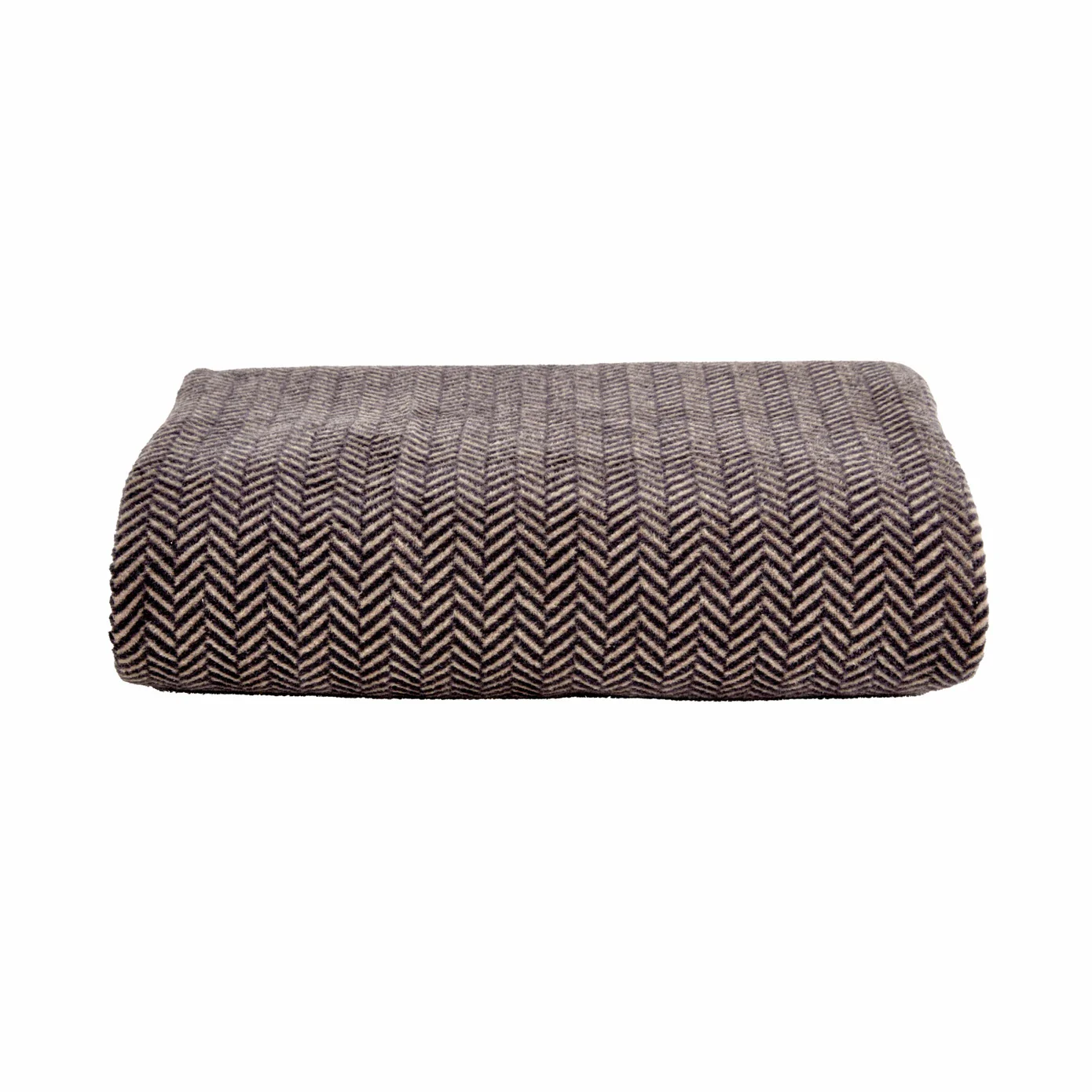 Karaca Home Sandra Herringbone Pattern Blanket, 200x220cm, Double, Grey - Image 8