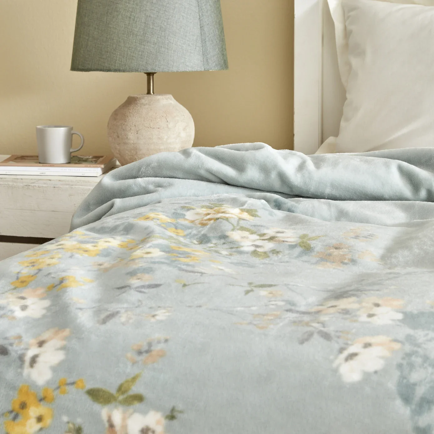 Karaca Home Silva Spanish Blanket, Double, Mint - Image 3