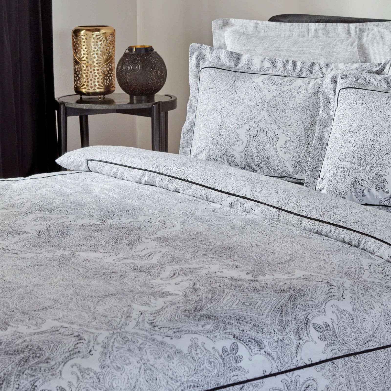 Karaca Artco 100% Cotton Duvet Cover Set, Double - Image 2