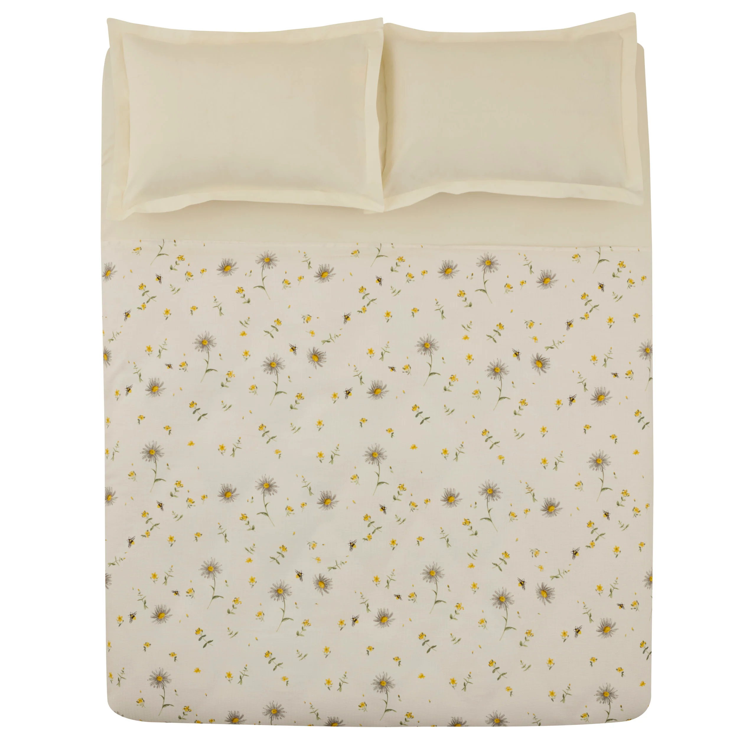 Karaca Emma 100% Cotton Pique, Double, 200x220cm, Yellow - Image 10