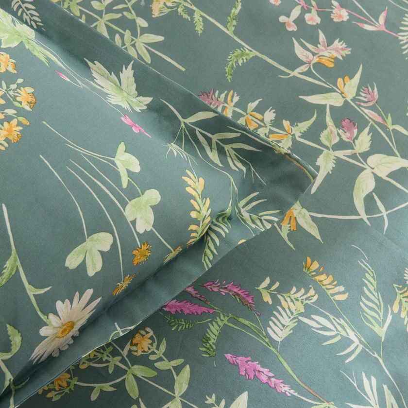 Karaca Evergreen 100%Cotton Duvet Cover Set, Single