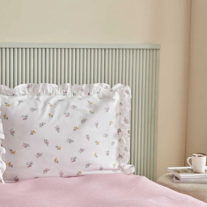 Karaca Lidya 100% Cotton Bedding Set, Double, Pink - Image 6