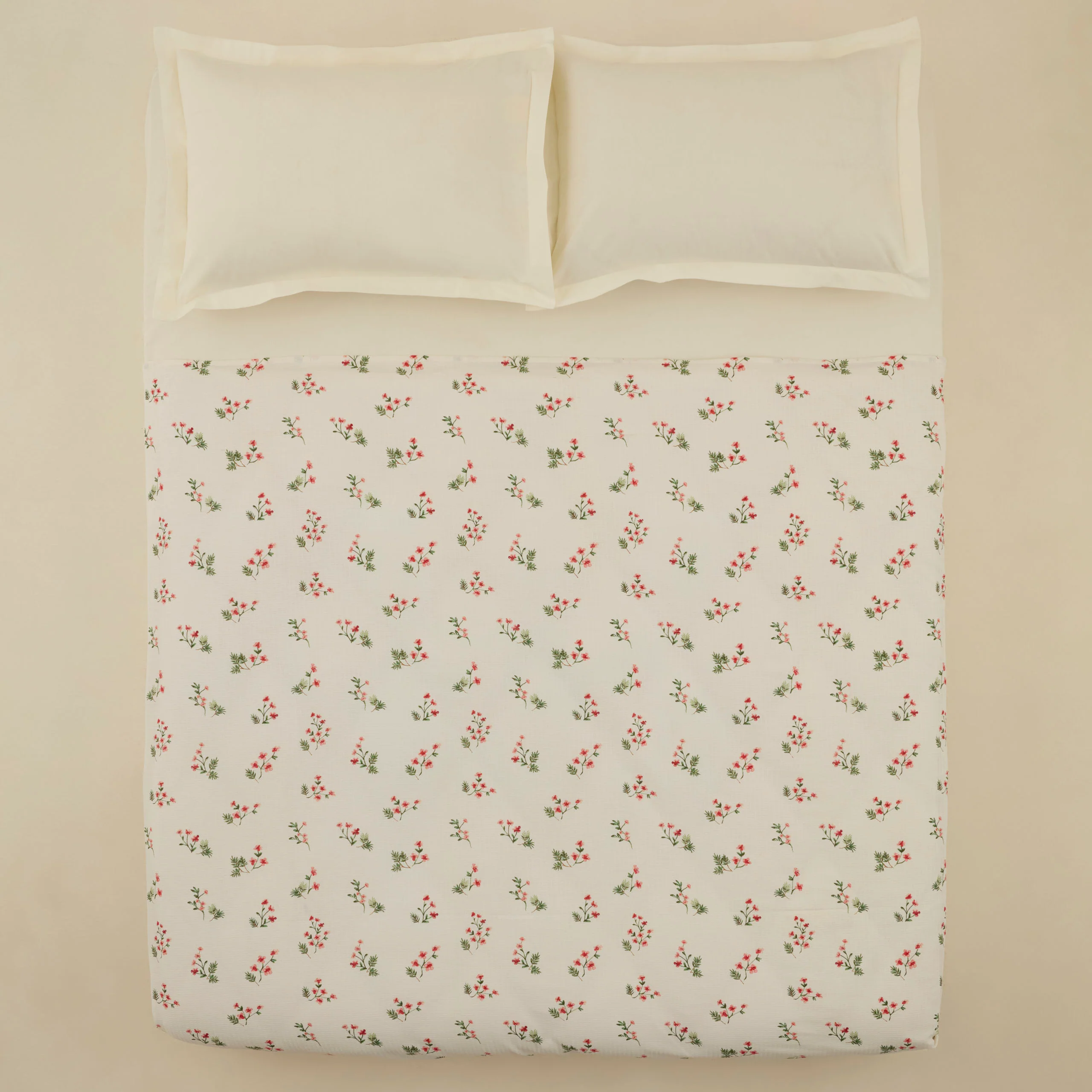 Karaca Silvie 100% Cotton Pique, Double, 200x220cm, Red - Image 6