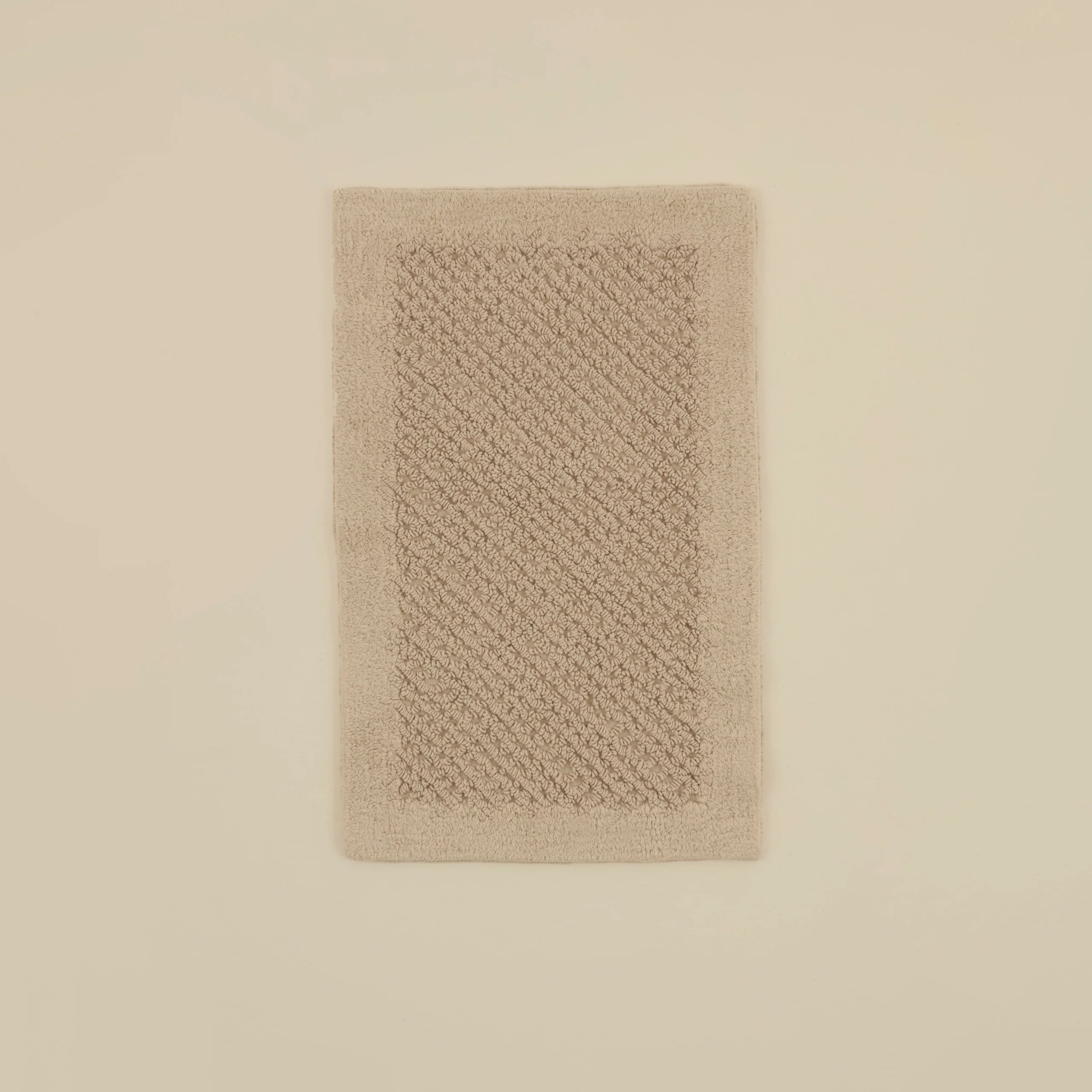 Karaca Helen Bath Mat, 50x80cm, Stone