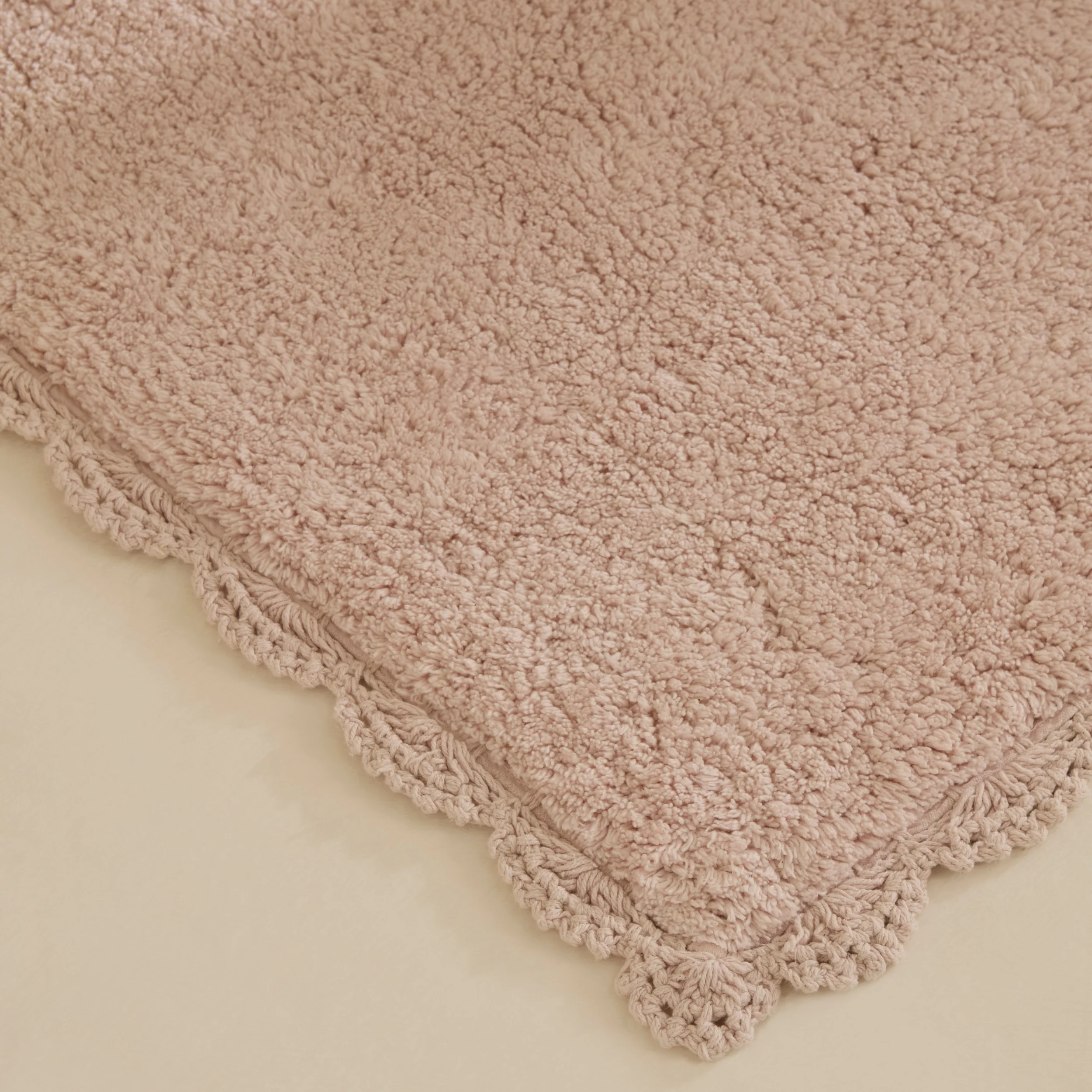 Karaca Natali Bath Mat, 50x80cm, Powder Pink - Image 4