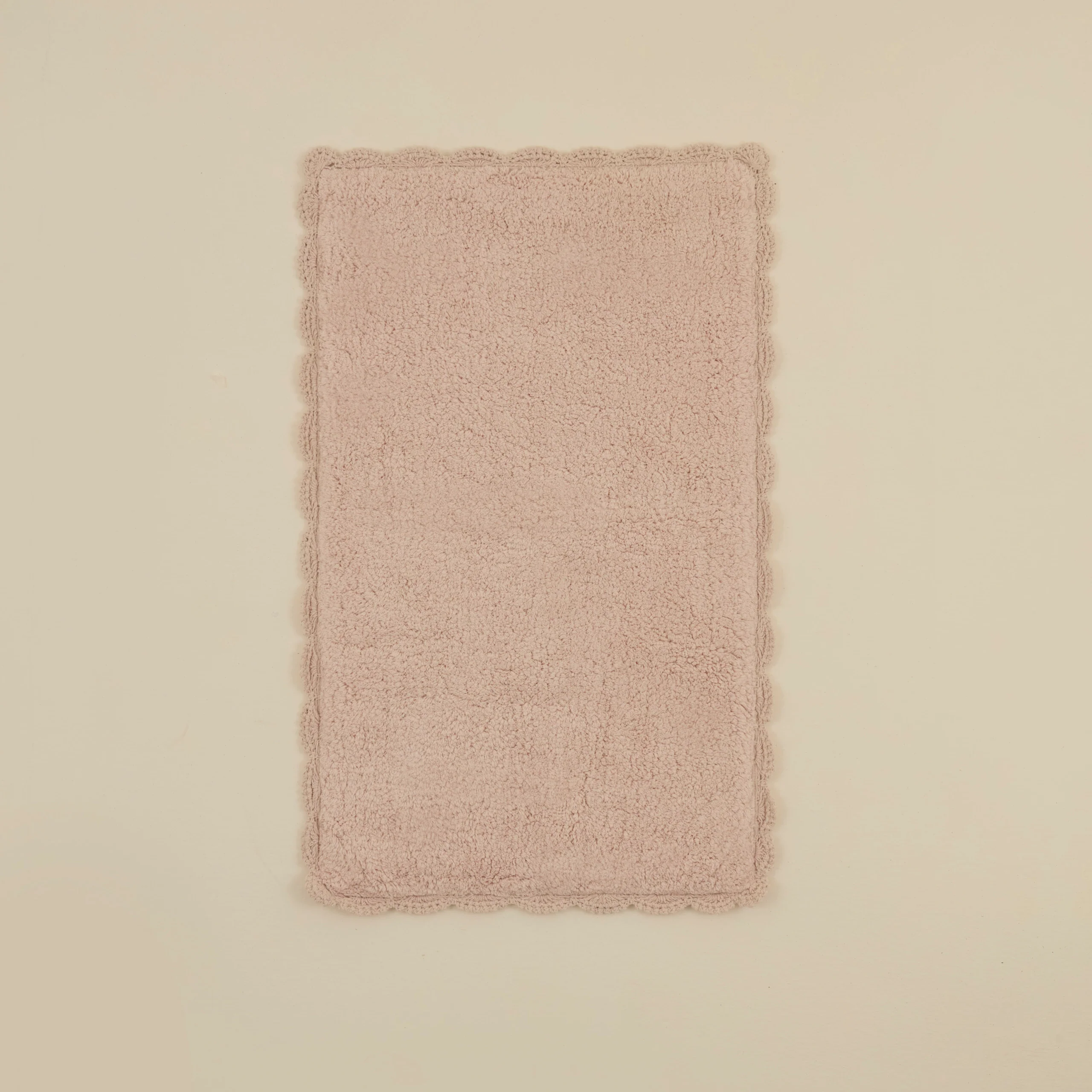 Karaca Natali Bath Mat, 60x100cm, Powder Pink
