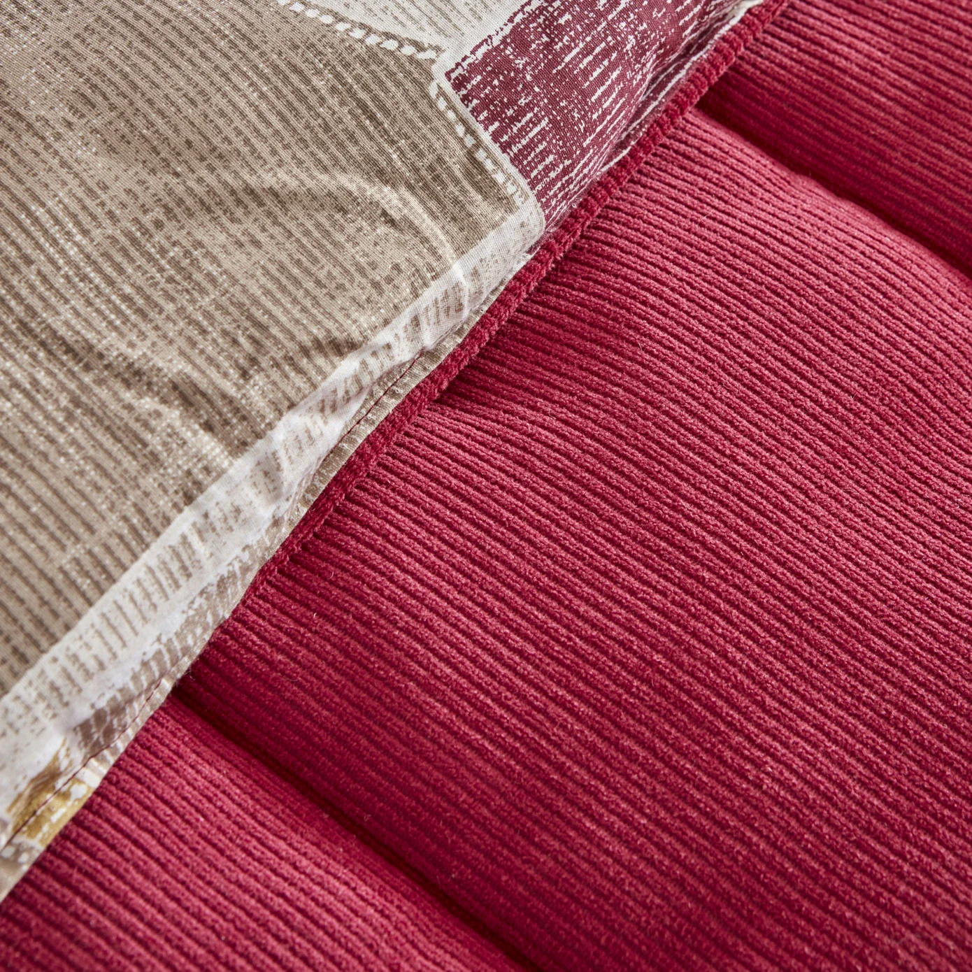 Karaca Home Lydia Bedding Set, Double, Burgundy - Image 4