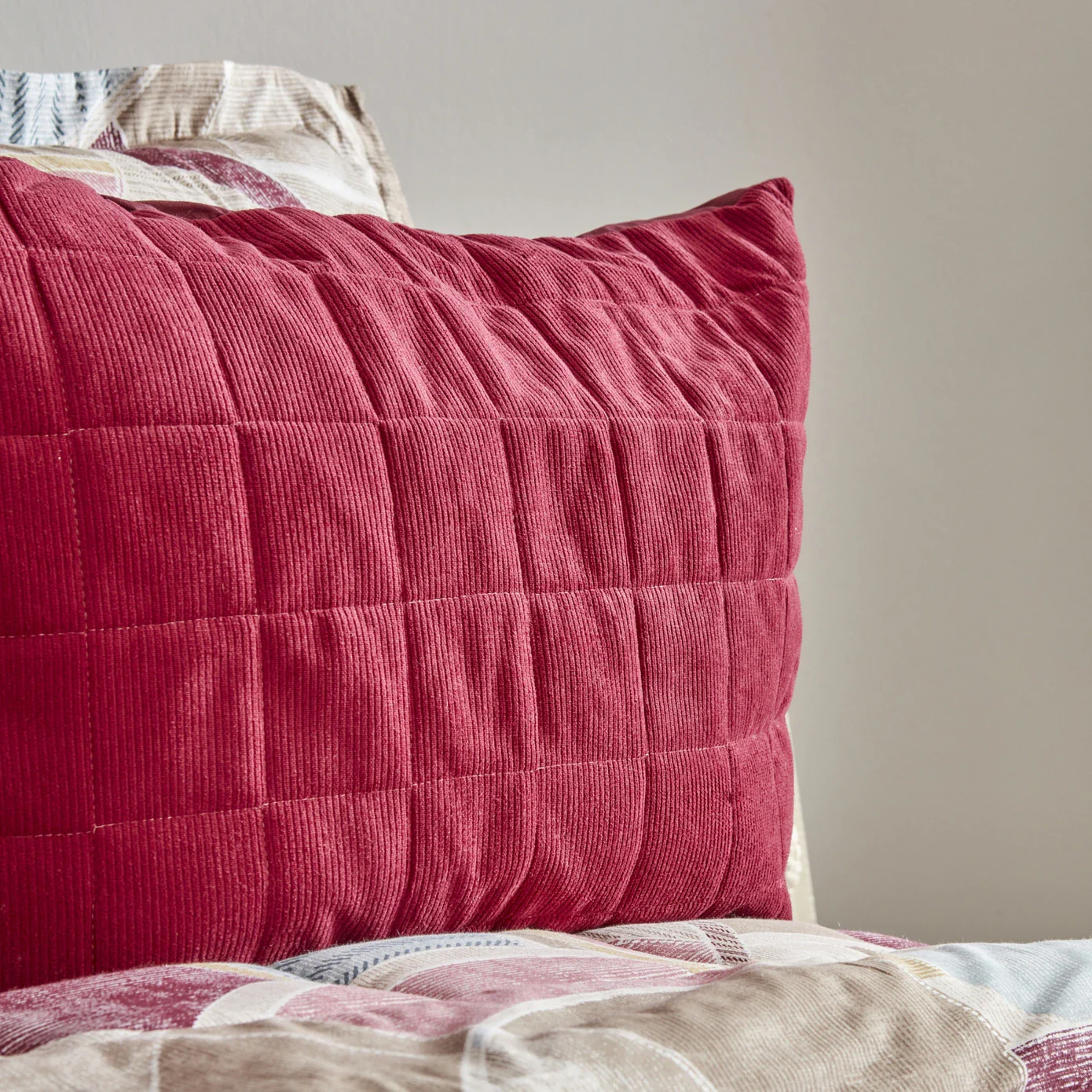 Karaca Home Lydia Bedding Set, Double, Burgundy - Image 5