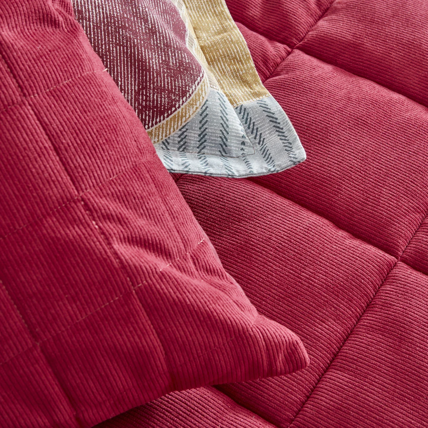 Karaca Home Lydia Bedding Set, Double, Burgundy - Image 7