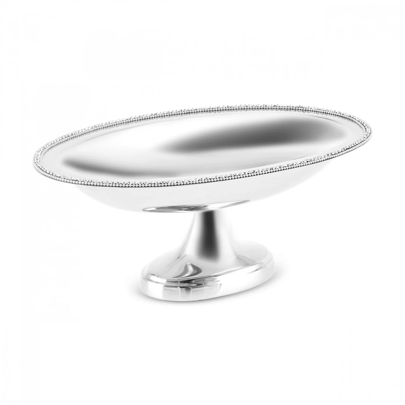 Karaca Home Majesty Stainless Steel Oval Bowl, Silver - Image 2