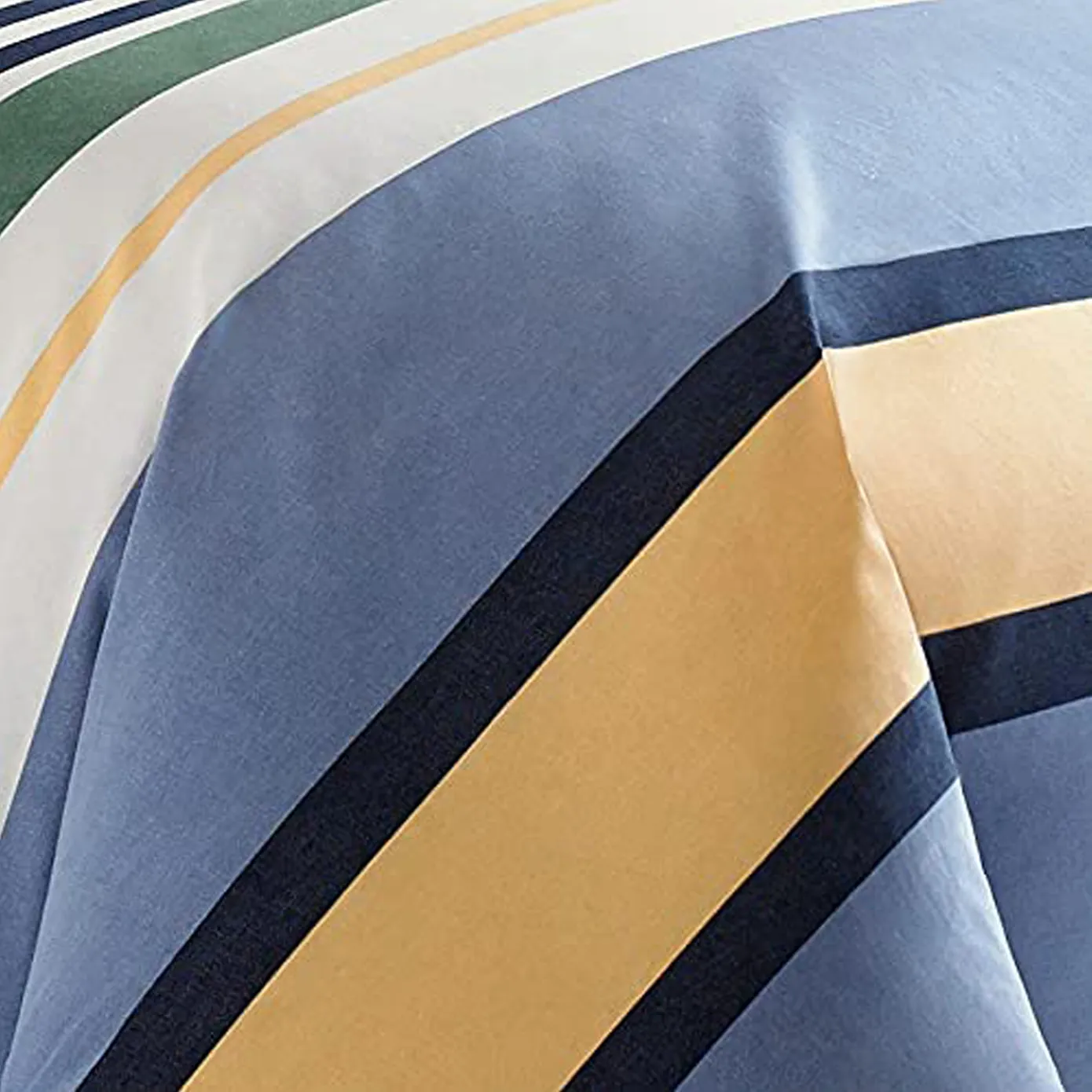 Nautica Home Dover 100% Turkish Cotton Duvet Cover Set, King, 230cmx220cm, Blue Multi - Image 4