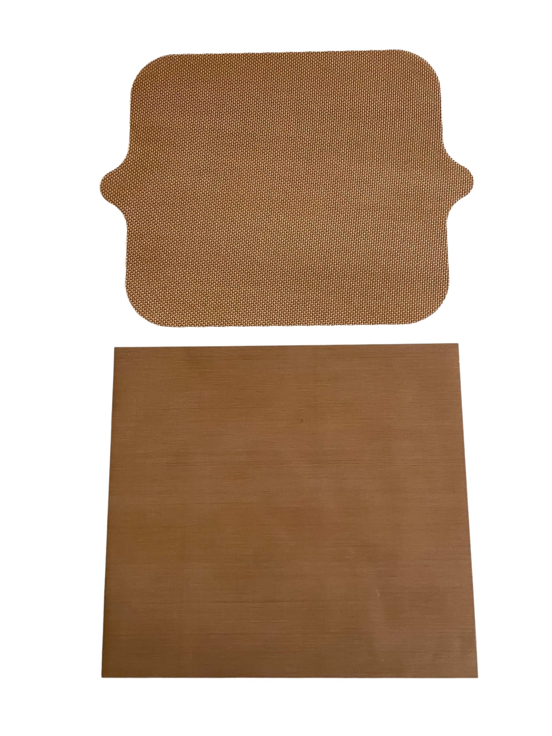 Nostik 2-Piece Rectangular Air Fyer and Oven Liner, Brown - Image 5