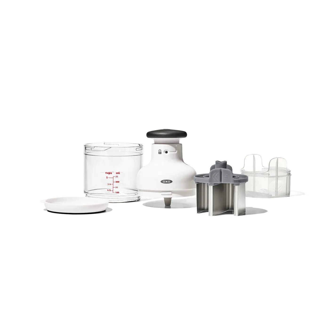 Oxo Chopper, 4.25cmx4.3cmx10.35cm, Black White - Image 9