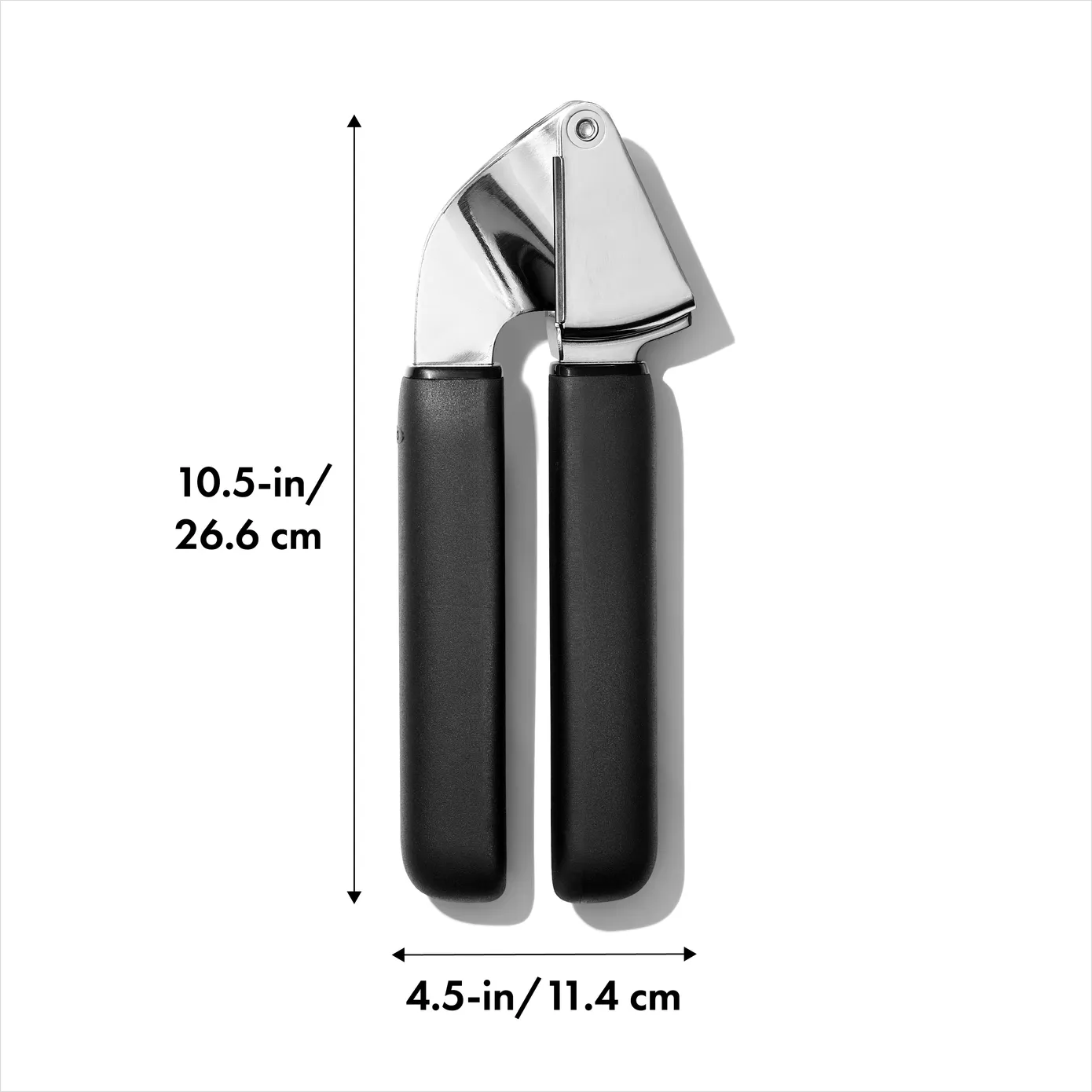 Oxo Garlic Press, Black - Image 4