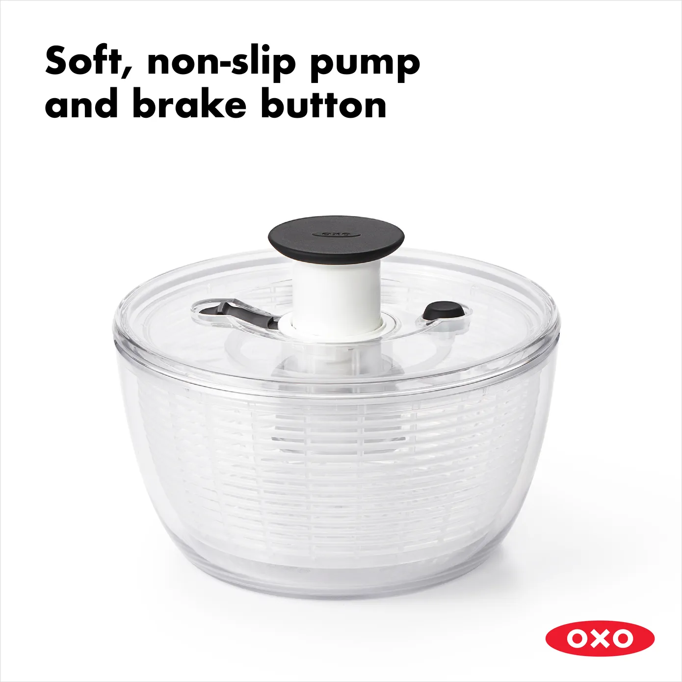 OXO Good Grips Little Salad & Herb Spinner - Image 4