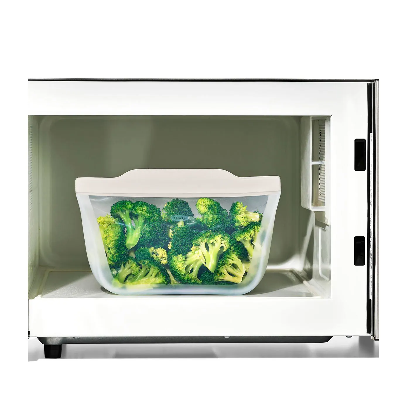 Oxo Good Grips Reusable Silicone Bag, Clear - Image 17