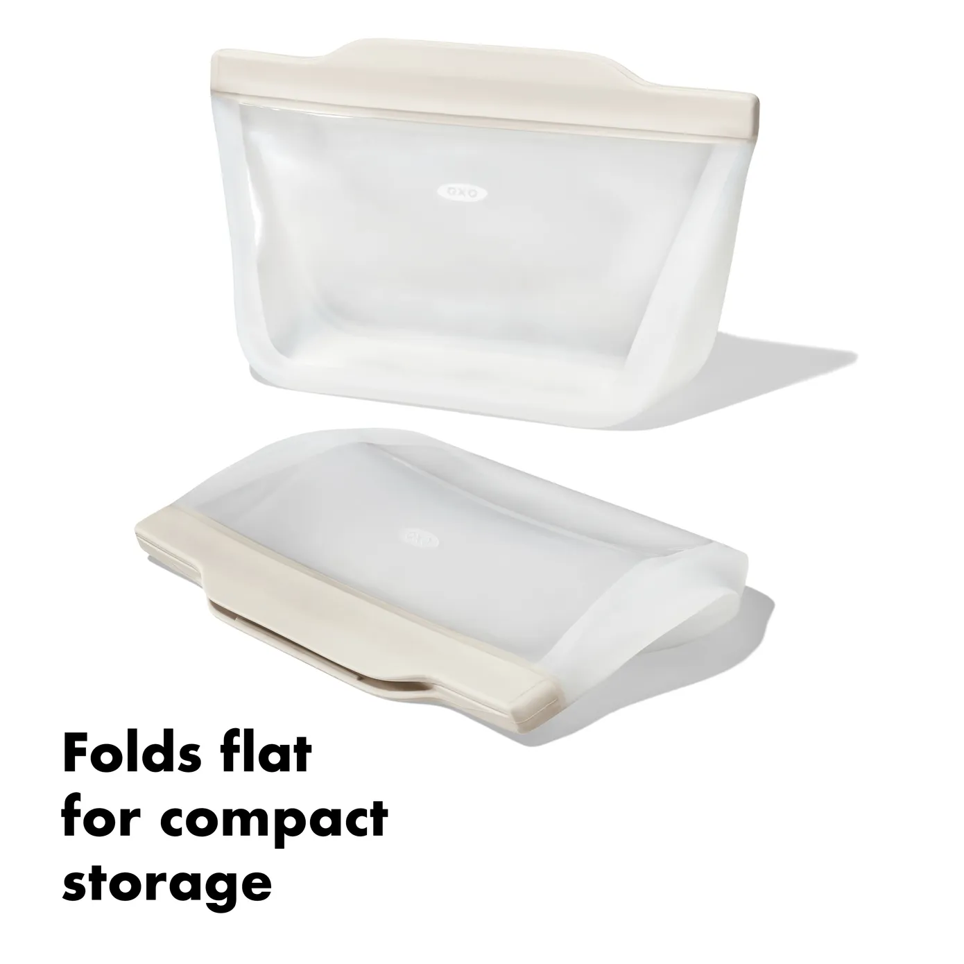 Oxo Good Grips Reusable Silicone Bag, Clear - Image 9