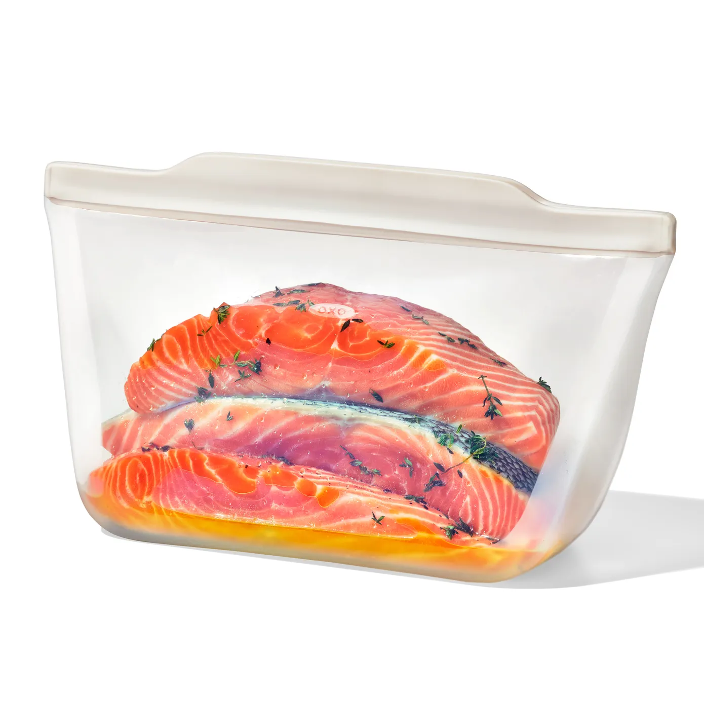 Oxo Good Grips Reusable Silicone Bag, Clear - Image 9