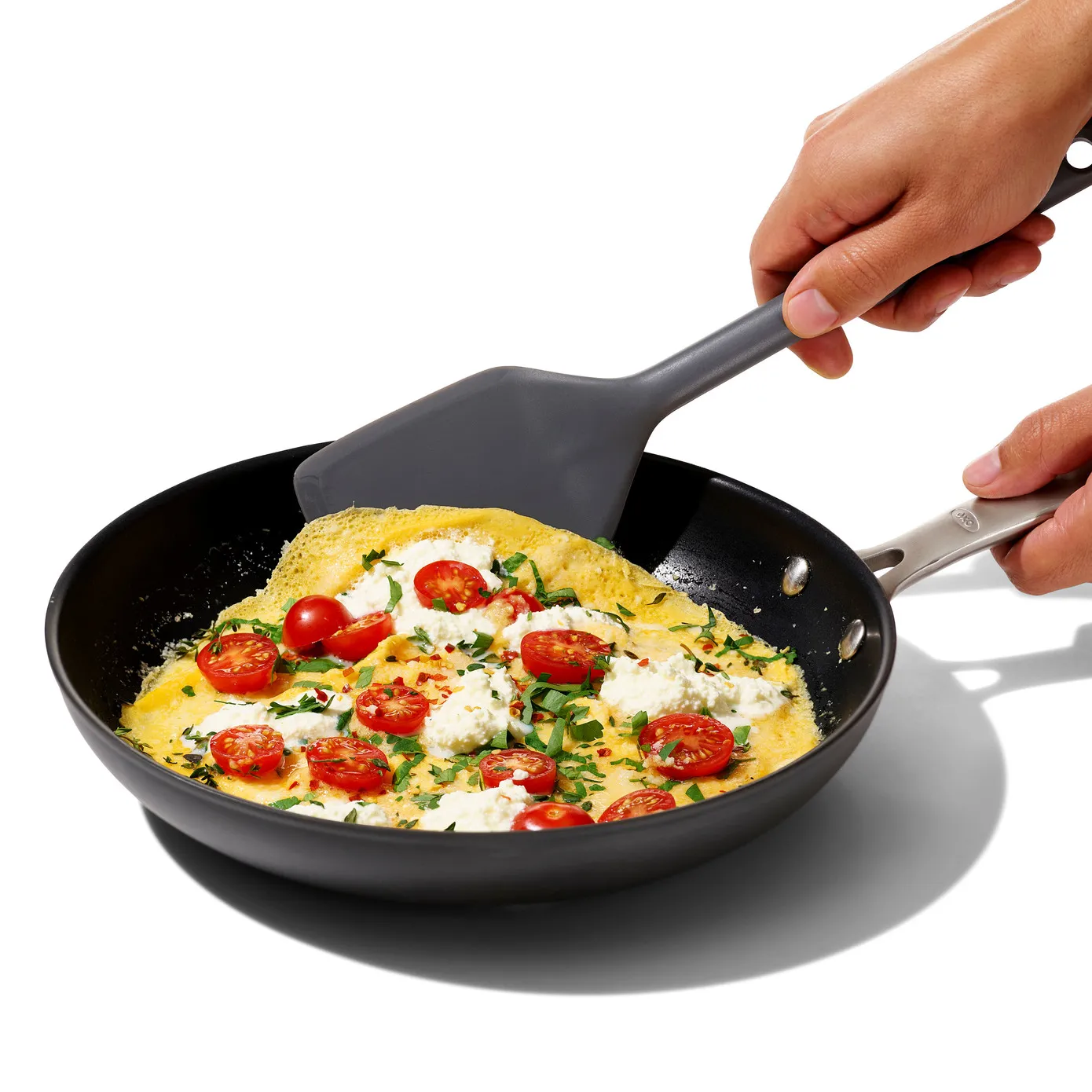 OXO Good Grips Silicone Turner - Peppercorn - Image 2