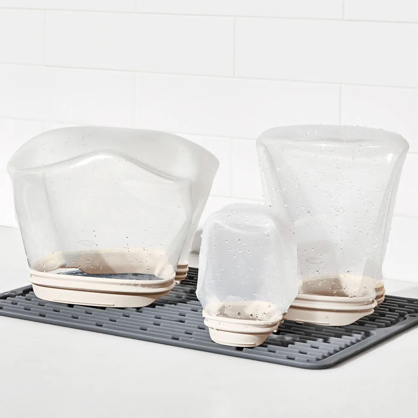 Oxo Good Grips Reusable Silicone Bag, Clear - Image 13