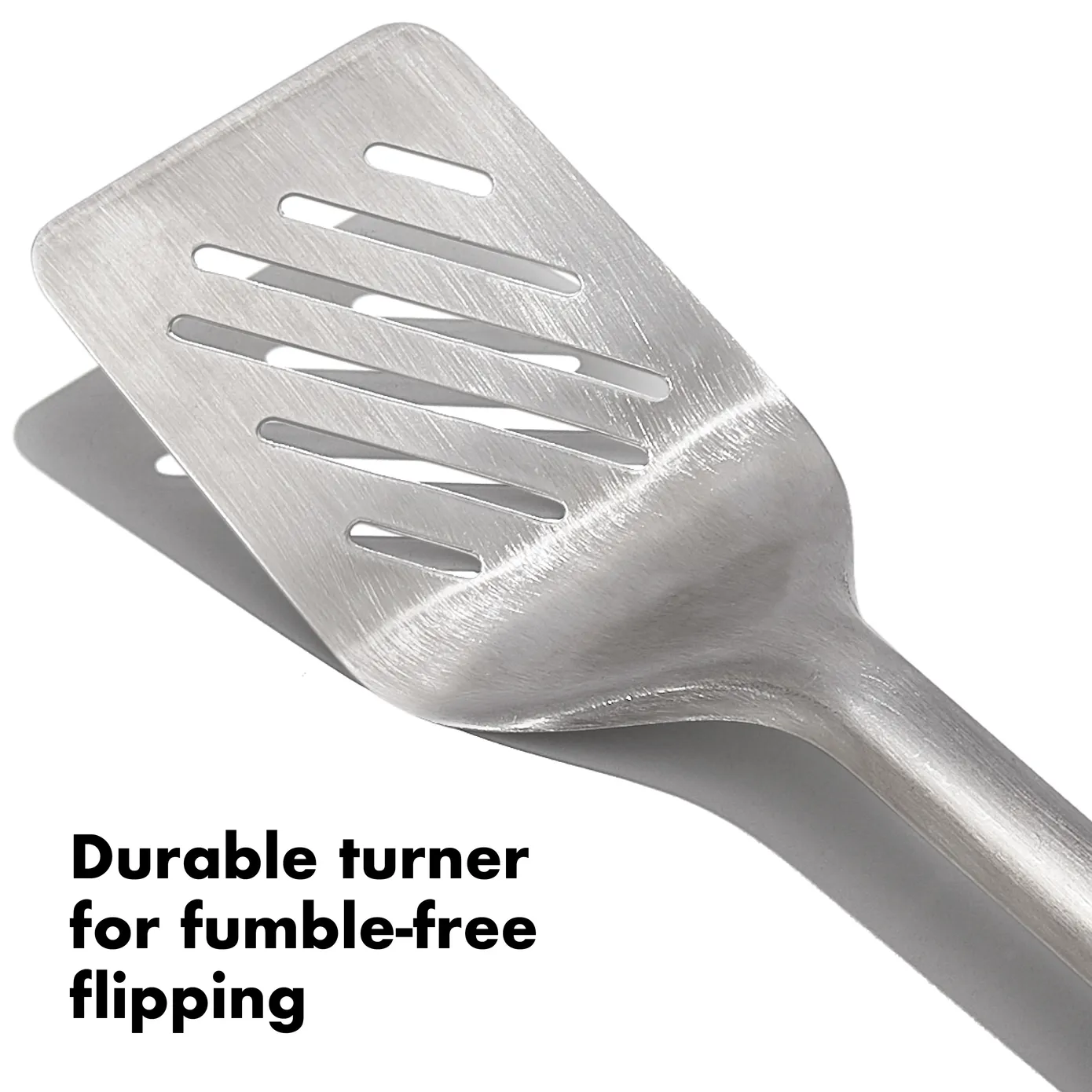 Oxo Grilling Turner and Tongs Set, Black - Image 5