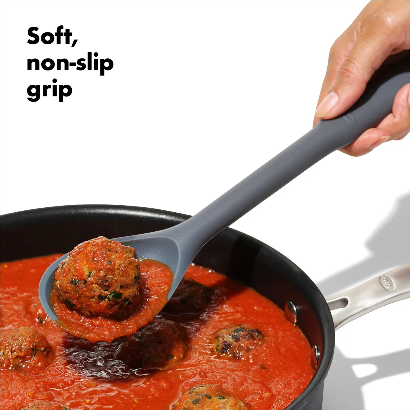 OXO OXO Good Grips Silicone Spoon Peppercorn - Image 6