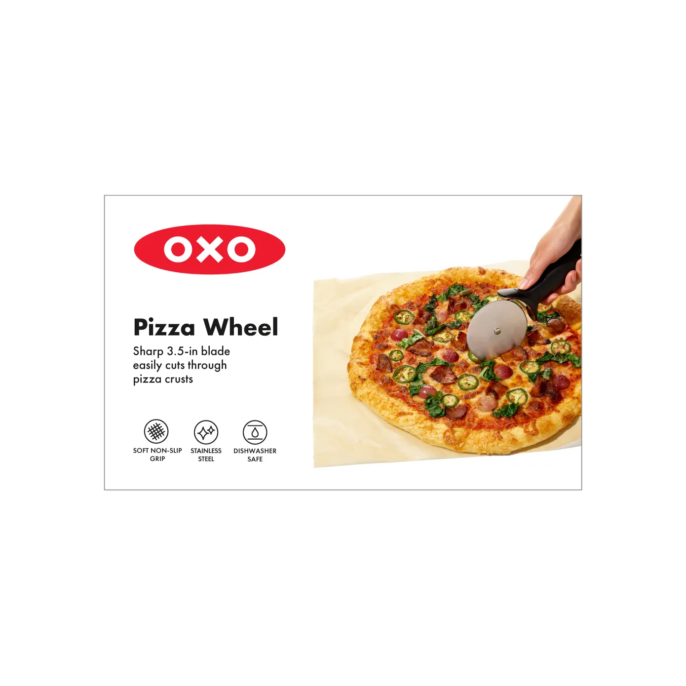 Oxo Pizza Wheel, Black - Image 7