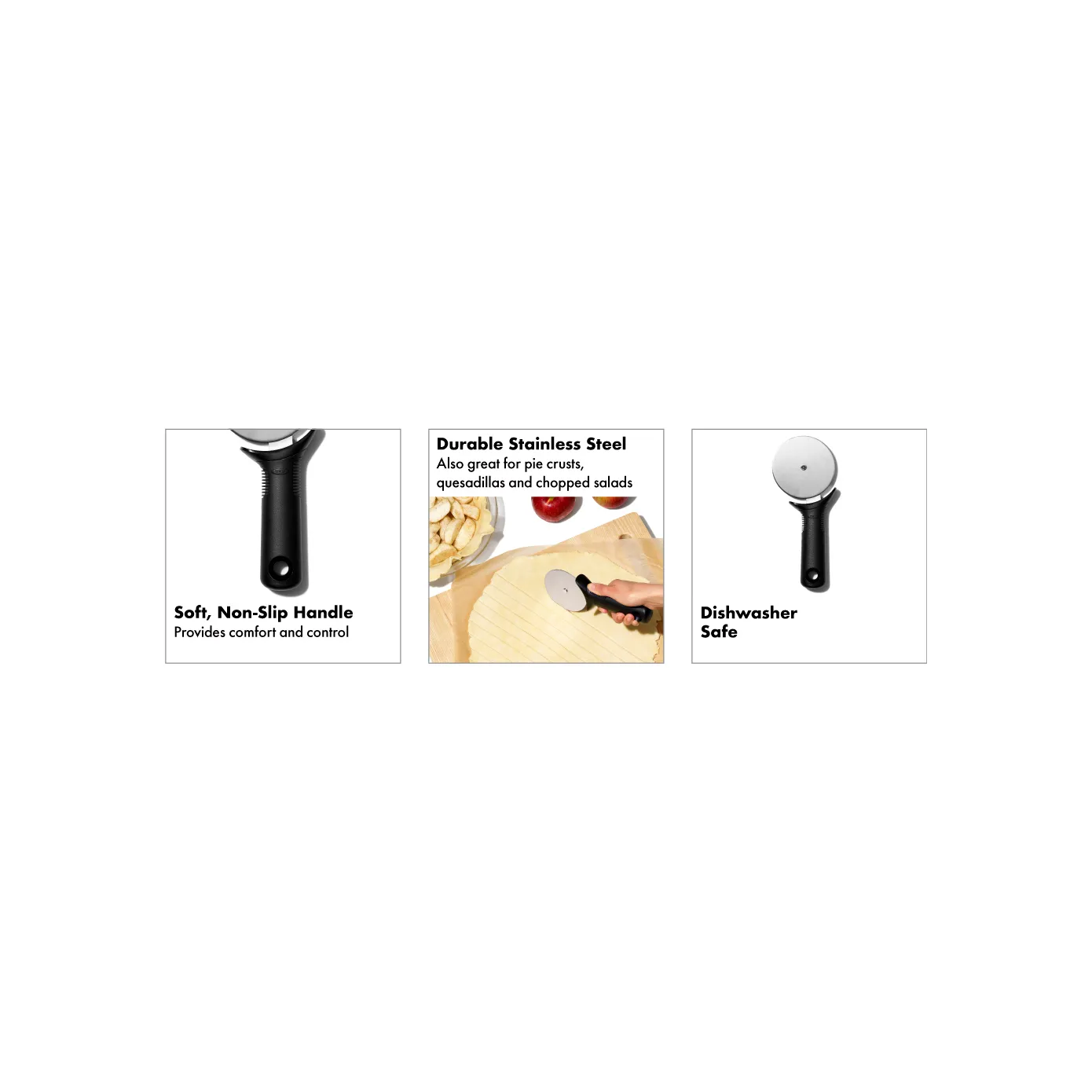 Oxo Pizza Wheel, Black - Image 9