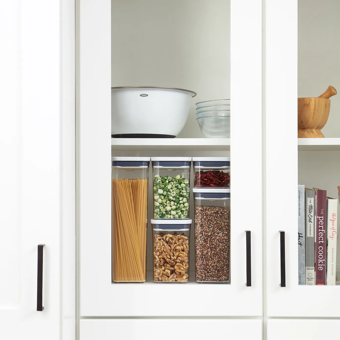 Oxo POP Container Set, 5 Piece, White - Image 4