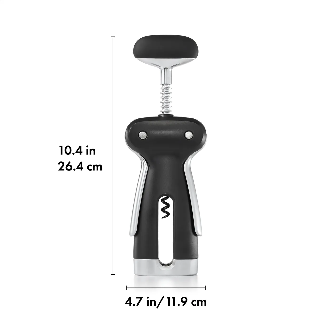 OXO Steel Winged Corkscrew With Removable Foil Cutter - Image 2