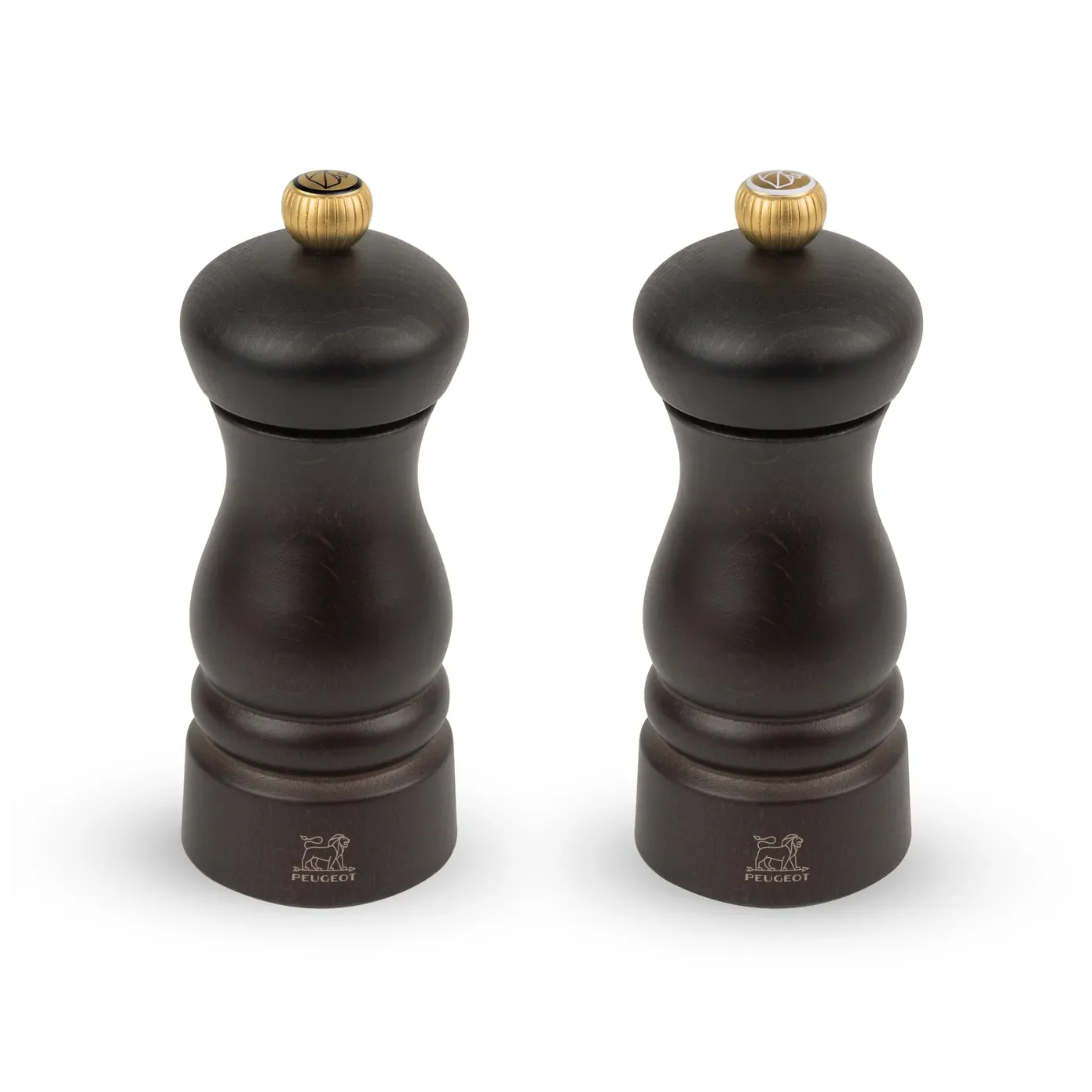 Peugeot Clermont 2 Piece Salt and Pepper Grinder, 13cm, Chocolate - Image 2