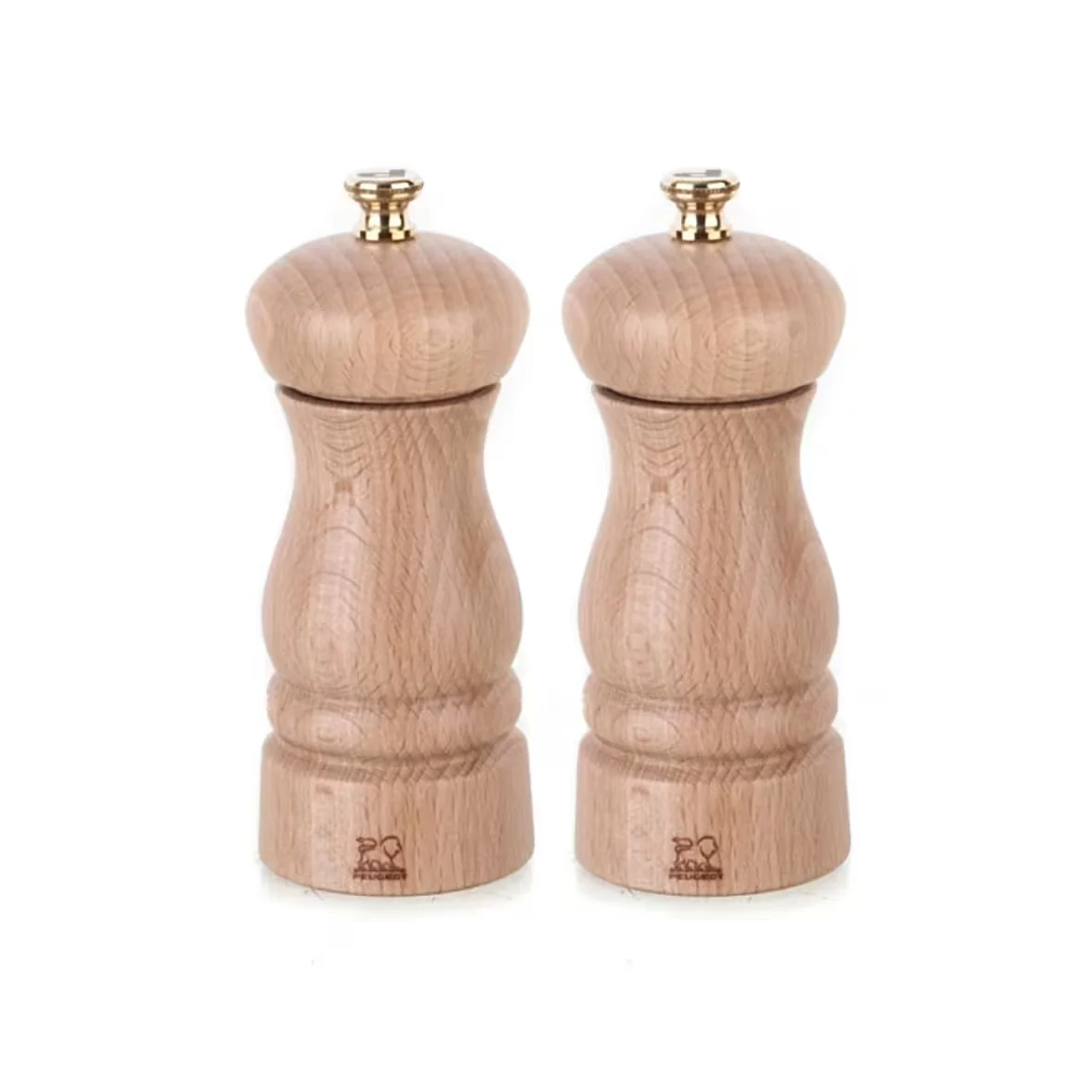 Peugeot Clermont 2 Piece Salt and Pepper Grinder, 13cm, Natural
