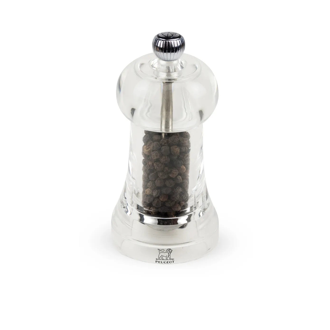 Peugeot Toul Pepper Grinder, 11cm, Clear
