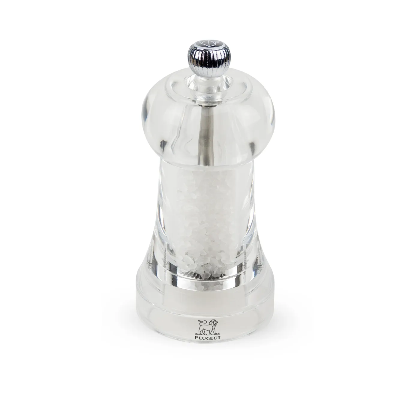 Peugeot Toul Salt Grinder, 11cm, Clear