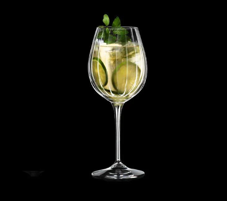 Rcr 6-Piece Optiq Wine Glass Set, 450ml, Clear - Image 2