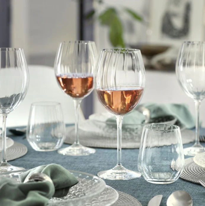 Rcr 6-Piece Optiq Wine Glass Set, 450ml, Clear - Image 3