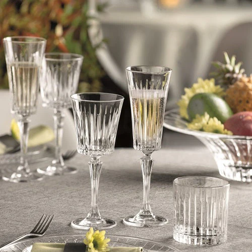 Rcr Timeless 6-Piece Champagne Flute Glass Set, 210ml, White - Image 4
