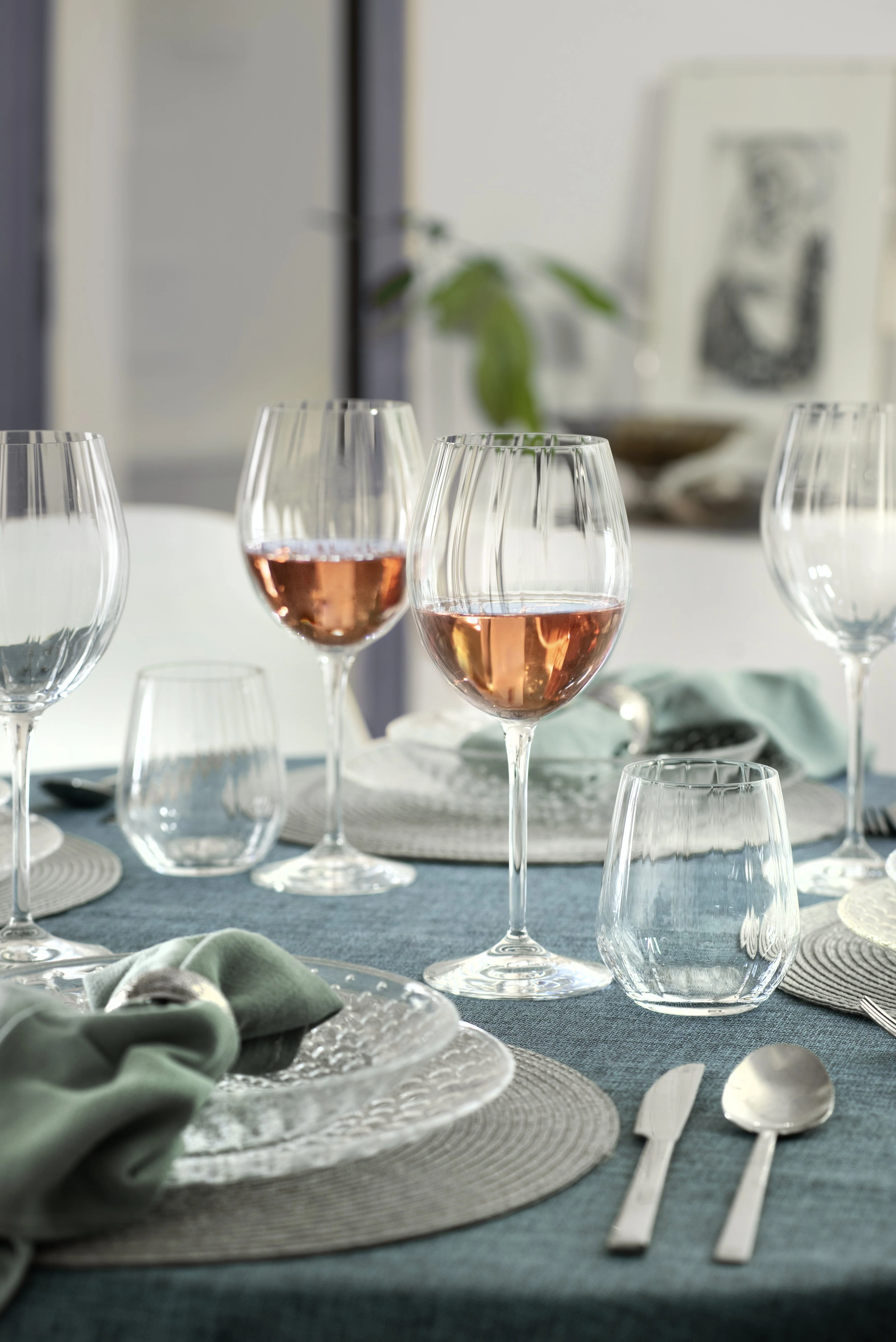 Rcr 6-Piece Optiq Highball Glass Set, 430ml, Clear - Image 5