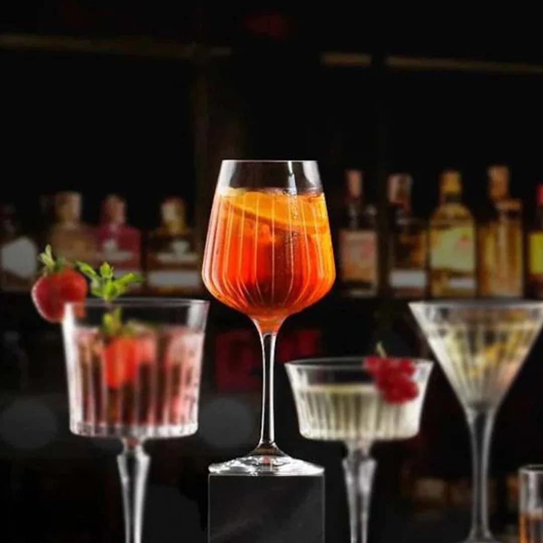 Rcr 6-Piece Timeless Spritz Wine Glass Set, 490ml, Clear - Image 4