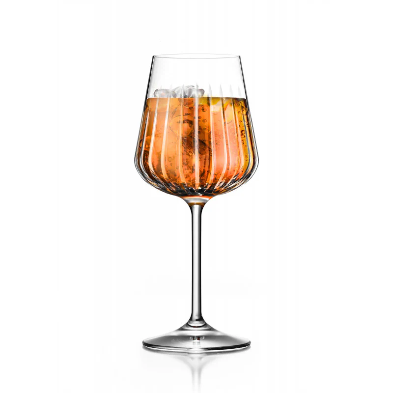 Rcr 6-Piece Timeless Spritz Wine Glass Set, 490ml, Clear - Image 5
