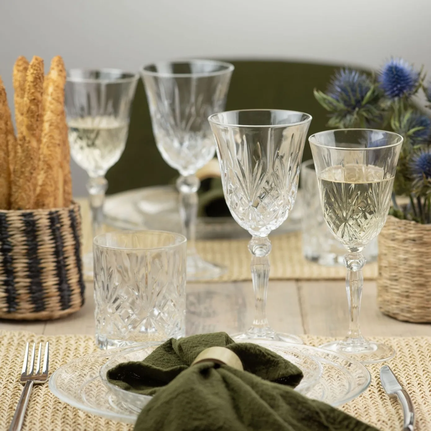 Rcr Melodia 6-Piece Crystal Wine Glass Set, 270ml, Clear - Image 3
