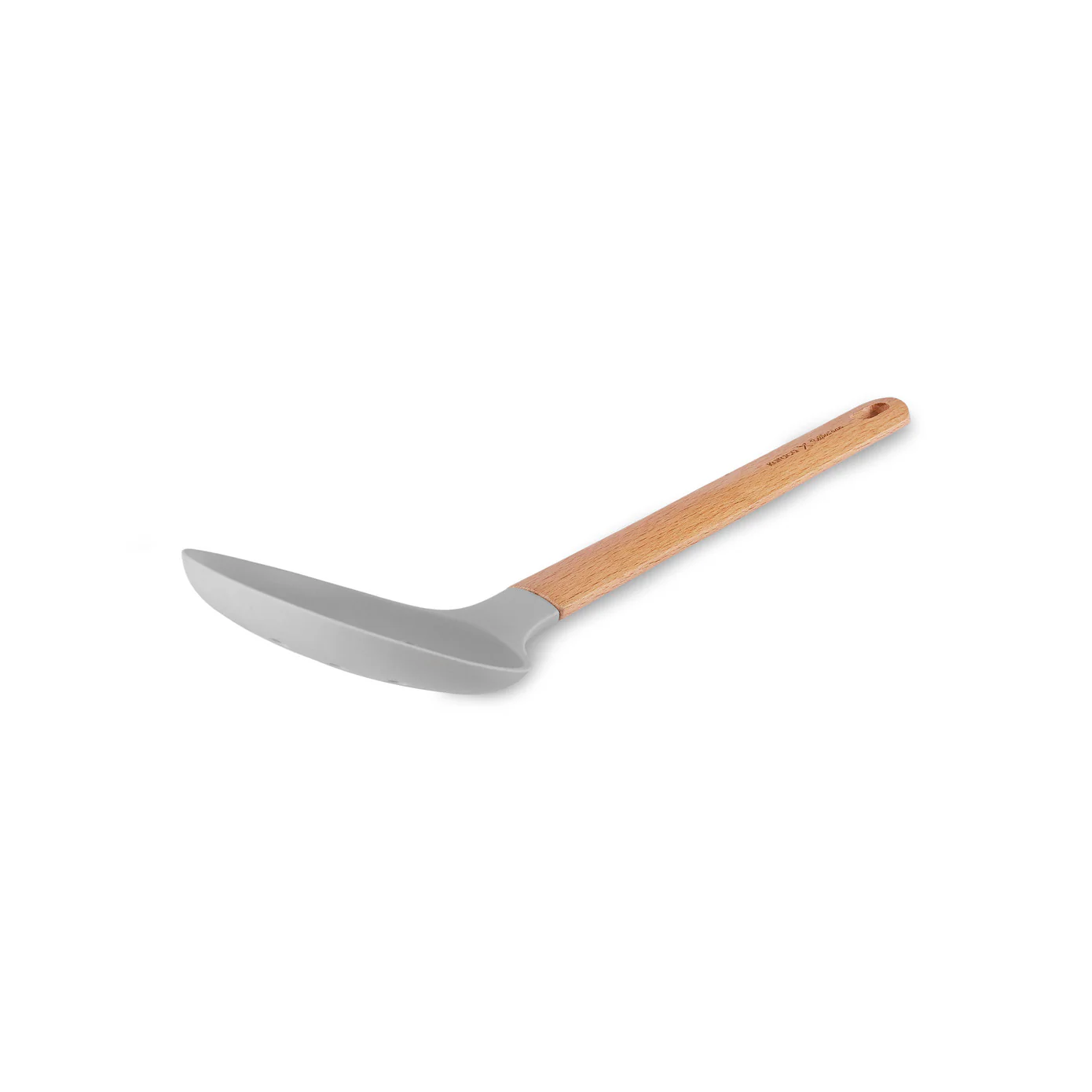Karaca x Refika Wooden Handle Silicone Colander, Gray - Image 6