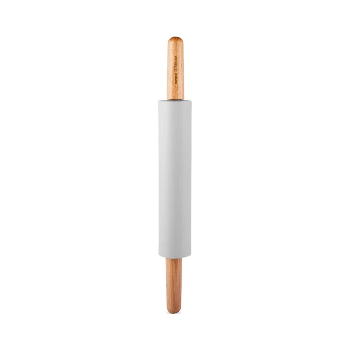 Karaca x Refika Silicone Roller with Wooden Hand, Gray - Image 5