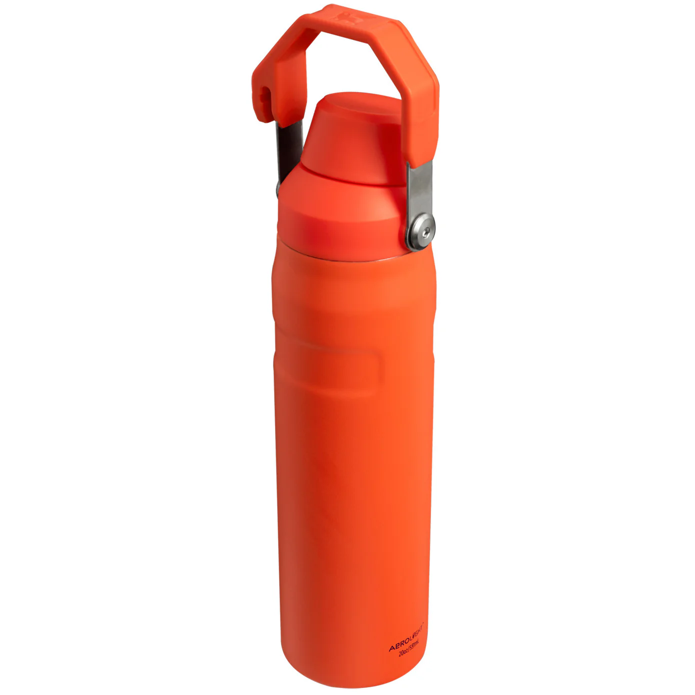 Stanley Aerolight IceFlow Stainless Steel Cold Water Flask, 600ml, Tigerlily - Image 2