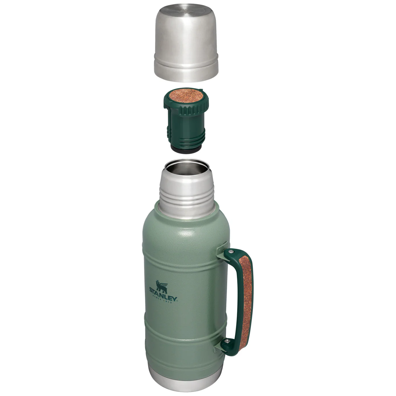 Stanley Artisan Stainless Steel Thermal Bottle 1,4L, Green - Image 3