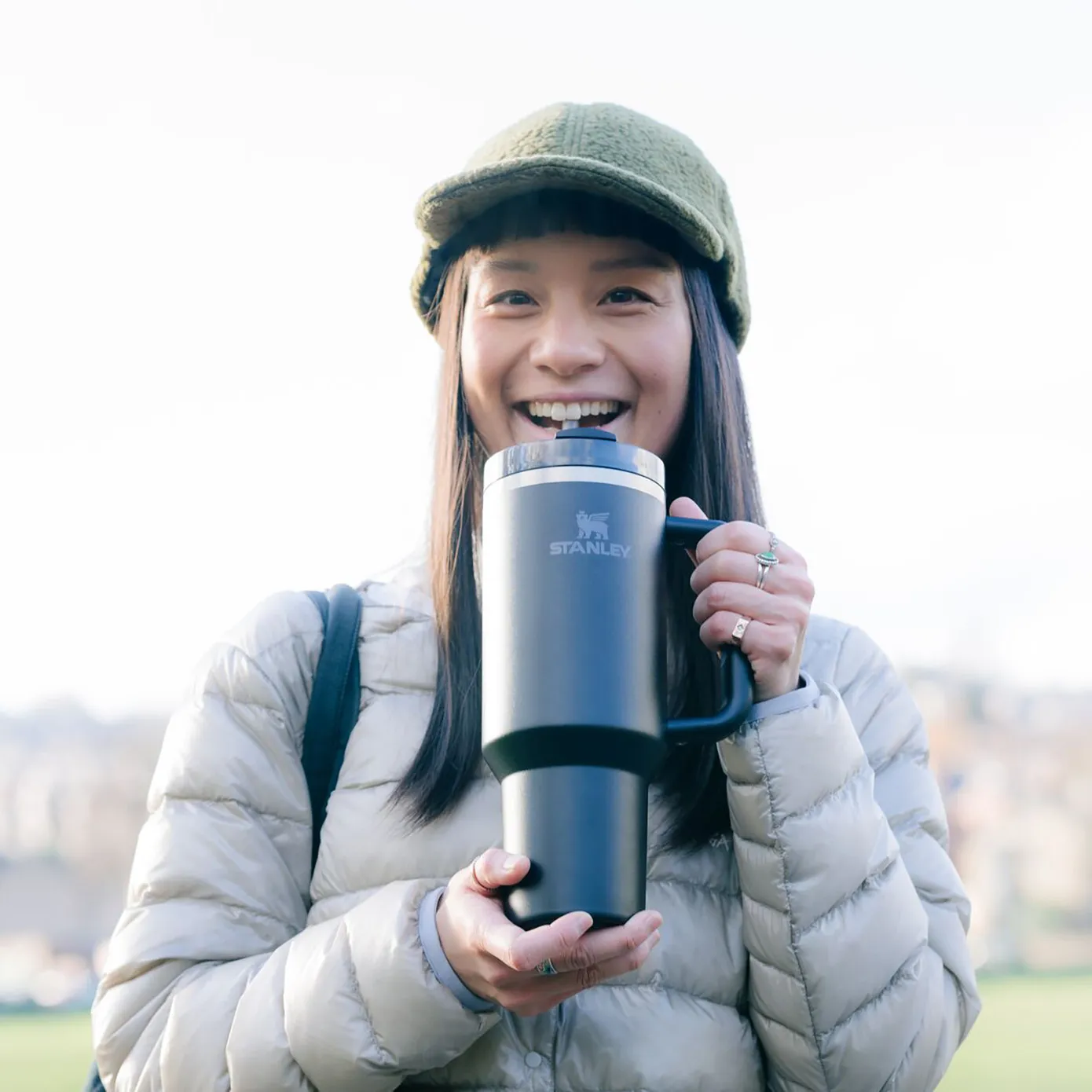 Stanley Quencher Flowstate™ Tumbler, 1.18L, Black - Image 13