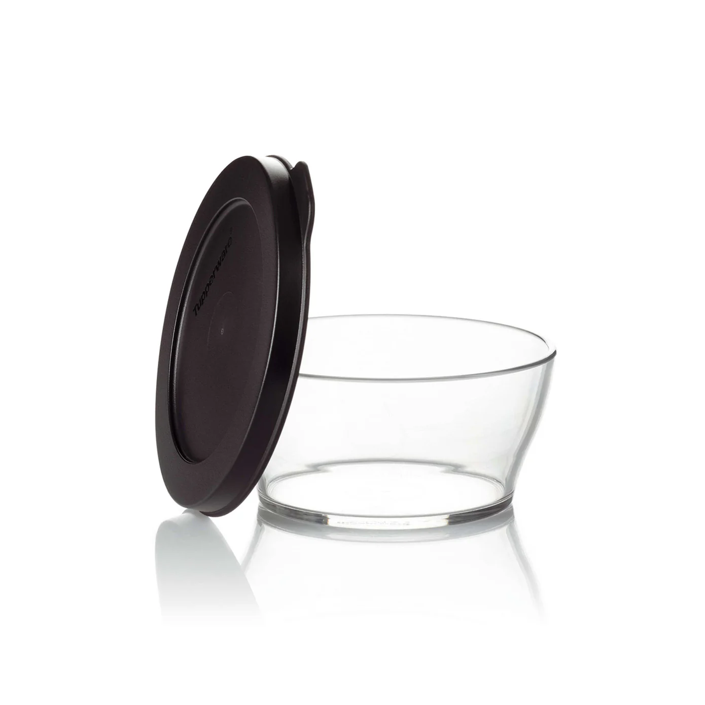 Tupperware Black Eco+ Royal Plastic Storage Container, 610ml, Black