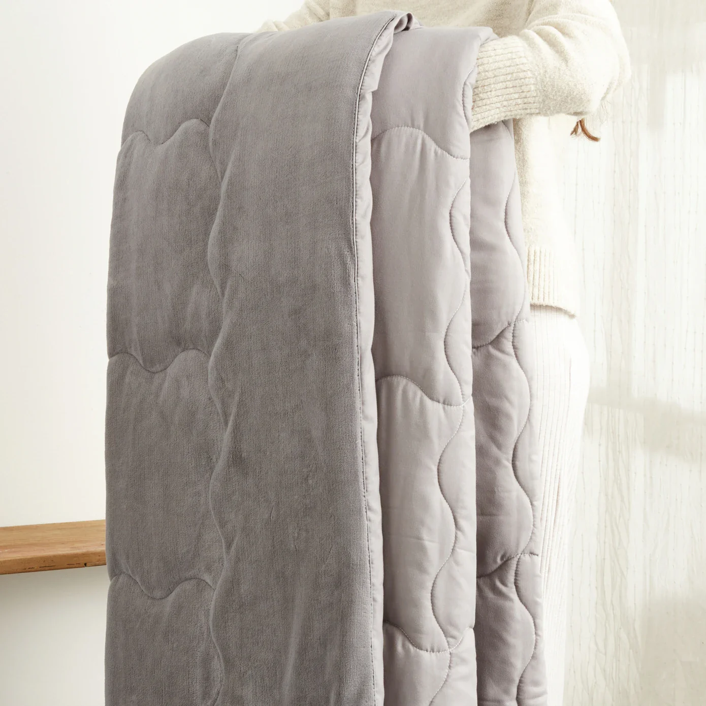 Karaca Home Viny Soft Dream Comfort Bedding Set Old, Double, Anthratice - Image 12
