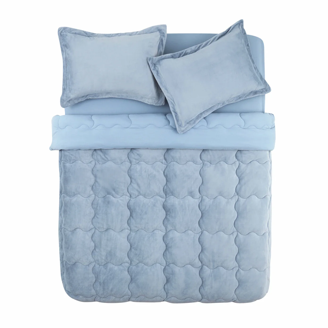Karaca Home Viny Soft Dream Comfort Bedding Set Old, Double, Indigo - Image 17